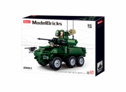 Sluban Model Bricks M38-B0753 Obrněné bojové vozidlo 6x6 EBRC Jaguar