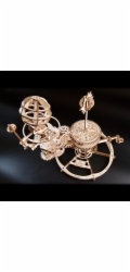 Ugears 3D dřevěné mechanické puzzle Tellurium