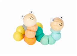 small foot Motorická hračka housenka 1 ks small foot Motorická hračka housenka 1 ks