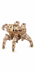 Ugears 3D dřevěné mechanické puzzle Šestinohý průzkumník (hexapod)