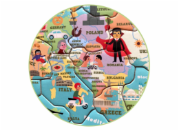 Vilac Magnetická mapa světa Ingela