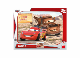 Dino Puzzle Cars: Blesk & Burák 12 dílků