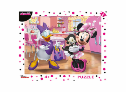 Dino Puzzle Růžová Minnie 40 dílků