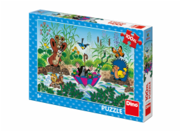 Dino Puzzle Krtečkova plavba 100 dílků