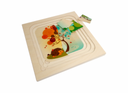Hess Dřevěné puzzle roční období