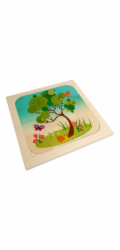 Hess Dřevěné puzzle roční období