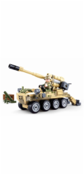 Sluban Army Model Bricks M38-B0751 Mobilní kanón 8x8 s pozemním minometem