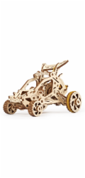 Ugears 3D dřevěné mechanické puzzle Mini bugina