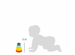 small foot Nasazovací věž Duha