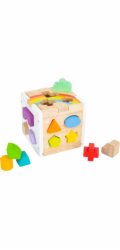 small foot Duhová vkládací motorická kostka