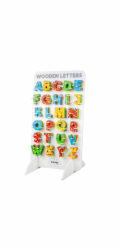 Bigjigs Toys Dřevěná hvězdičková abeceda