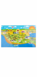 Bigjigs Toys Znovu použitelné samolepky safari