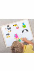 Bigjigs Toys Magnetky ptačí přátelé