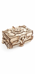 Ugears 3D dřevěné mechanické puzzle Starožitná šperkovnice
