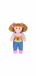 Bigjigs Toys Látková panenka Elsie 34cm