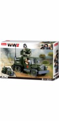 Sluban WWII M38-B0685 Sovětský polopásový vůz 2v1 - Half-Track