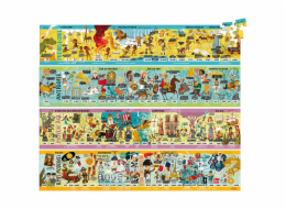 Vilac Velké dřevěné puzzle historie