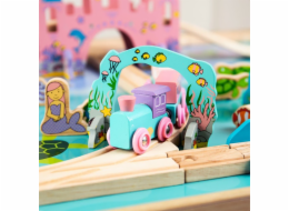 Bigjigs Rail Stolní vláčkodráha mořský svět