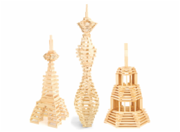 Jeujura Dřevěná stavebnice Técap 3XL 500 dílů