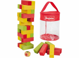 Jeujura Dřevěná Vratká věž velká 36 dílů