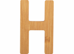 small foot Bambusové písmeno H