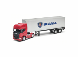 Welly Tahač s přívěsem SCANIA V8 R730 1:32