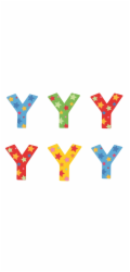 Bigjigs Toys Hvězdičkové písmenko Y