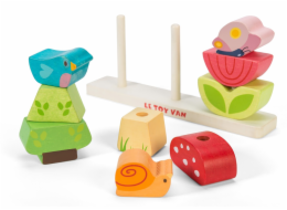 Le Toy Van Petilou Nasazovací kostky Veselá zahrádka