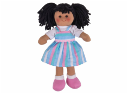 Bigjigs Toys Látková panenka Kira 28 cm