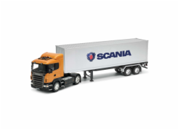 Welly Tahač s přívěsem Scania R 470 model 1:32