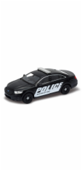 Welly Ford Interceptor 1:24 policejní černý