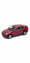 Welly - BMW X6 model 1:34 červené