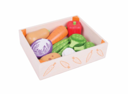 Bigjigs Toys Krabička se zeleninou