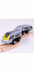 Bigjigs Rail Rychlík Eurostar E320 + 3 koleje