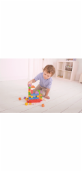 Bigjigs Baby Dřevěné Spojkostky Primary set