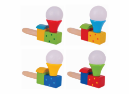 Bigjigs Toys Foukání lokomotiva s balónkem 1 ks