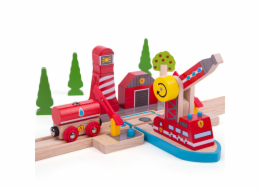 Bigjigs Rail Hasiči mořští záchranáři