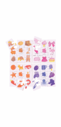Bigjigs Toys Dřevěné didaktické puzzle barvy 4v1