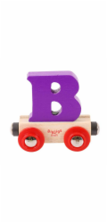 Bigjigs Rail Vagónek dřevěné vláčkodráhy - Písmeno B