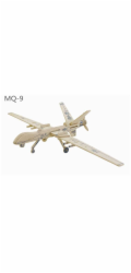 RoboTime 3D dřevěná skládačka Americký dron MQ9