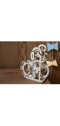 Ugears 3D dřevěné mechanické puzzle Dynamometr