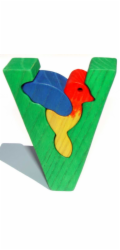 Fauna Abeceda písmeno V ptáček