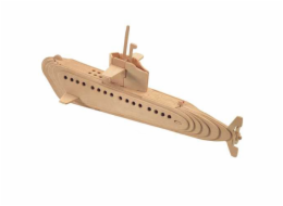 Woodcraft Dřevěné 3D puzzle ponorka