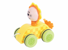 Bigjigs Toys Tahací hračka na provázku lvíček