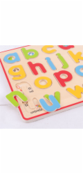 Bigjigs Toys Anglická malá abeceda s obrázky