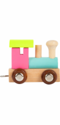 small foot Vláček barevná lokomotiva