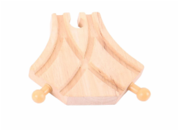 Bigjigs Rail Symetrická výhybka 4 ks