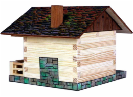 Walachia Dřevěná slepovací stavebnice Alpská chata