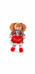 Bigjigs Toys Látková panenka Mandie 34 cm