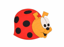 DoDo Střední dřevěná dekorace beruška